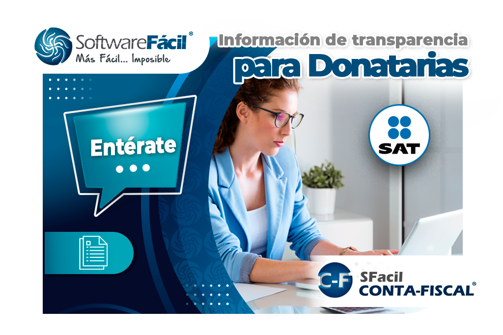 ¡Entérate! Información de transparencia Donatarias